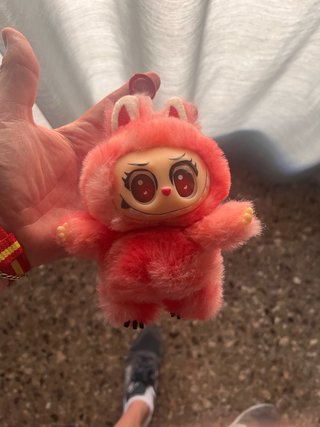 Labubu Rosa Popmart Have A Seat