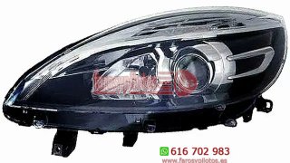 Faro Delantero Izquierdo RENAULT SCENIC III año 2