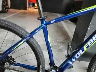 Bicicleta Montaña WOLFBIKE Azul