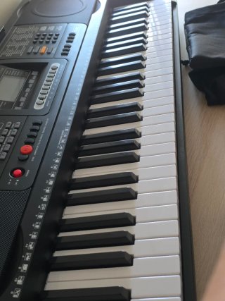 Axus Piano Con Teclado Electrónico
