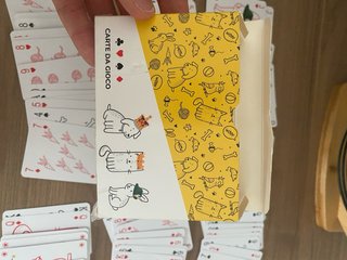 Carte da gioco con animali