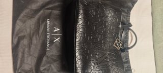 Bolso Grande Armani Exchange Negro