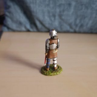 Figura plomo culebrinero S. XV