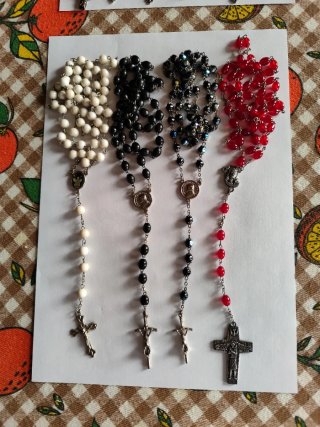 Conjunto 4 Rosarios Papas