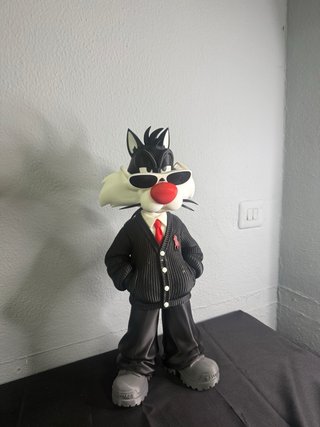 Figura XXL de Gato Silvestre – Estilo Urban