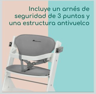 Bebeconfort TIMBA 2  Trona de madera de caucho