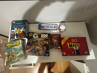 Lote 7 juegos de mesa infantiles