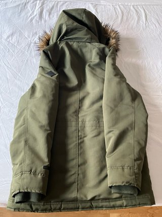 Abrigo Hollister Verde Talla S Hombre