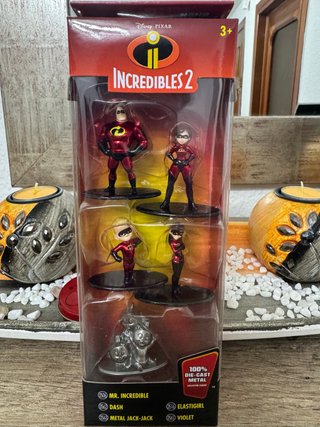 Figuras Incredibles 2 Disney Pixar Metal