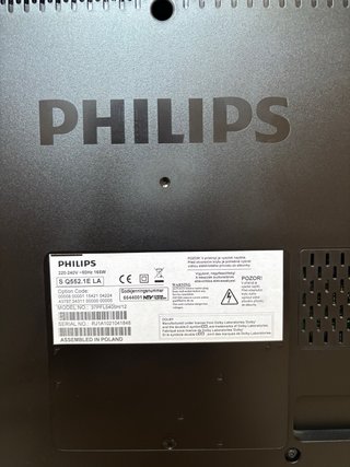 Televisión Philips 37” Full HD