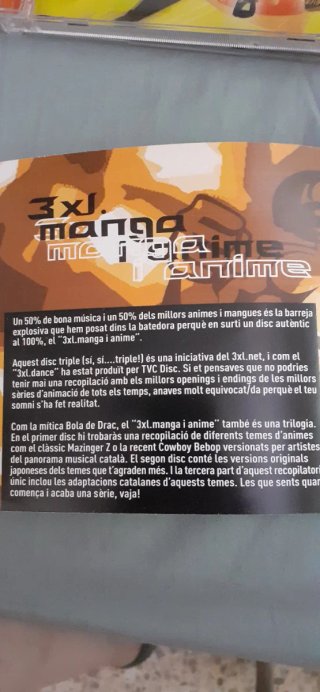 CD 3XL Manga i Anime (3 CDs)