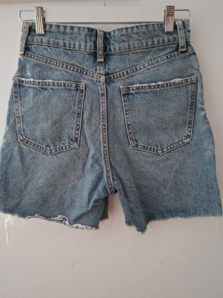 Shorts vaqueros desgastados