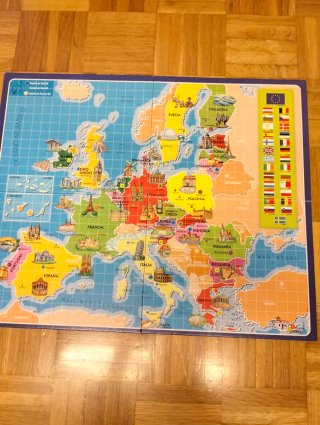 Juego Educa Conocer Europa