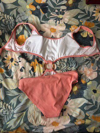 Bañador coral con anilla
