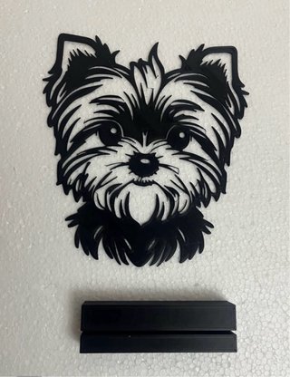 Figura Perro Yorkshire Personalizada