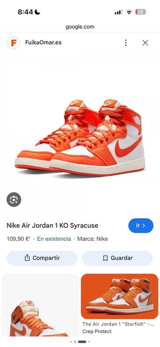 Nike Air Jordan 1 KO Syracuse Talla 43