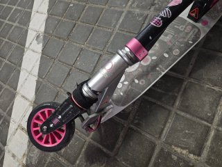 Patinete Oxelo plegable con correa
