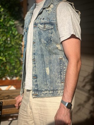 Gilet Jeans Zara Uomo