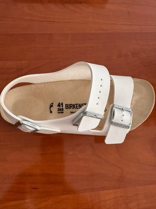 Sandalias Birkenstock Blancas Talla 41