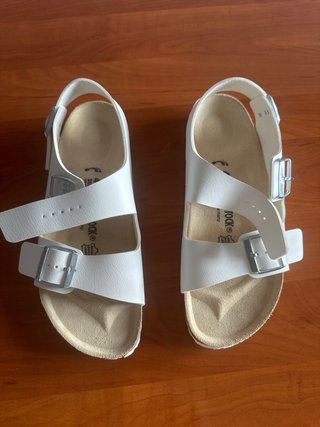 Sandalias Birkenstock Blancas Talla 41