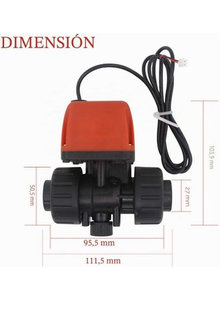 Chollo! Válvula PVC Motorizada 2 Vías