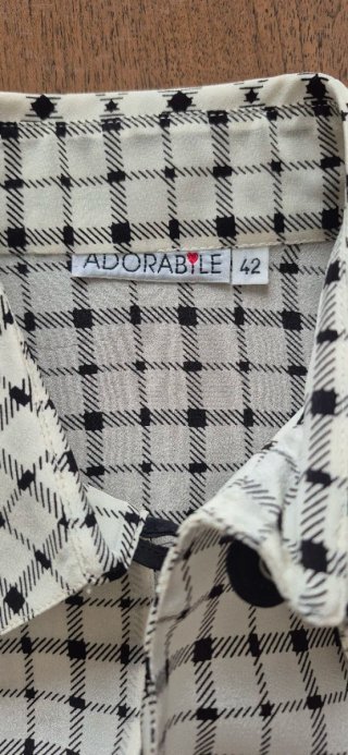 Camicia vintage misto seta tg. 42I