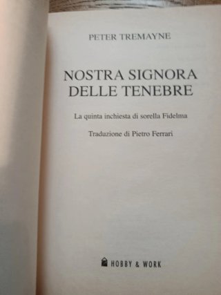 Nostra Signora delle Tenebre P. Tremayne