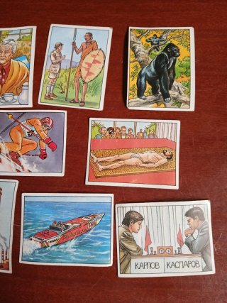 11 cromos Los Records