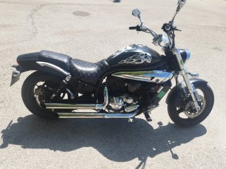 Moto hyosung aquila 650 gv custom