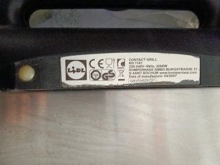 Plancha de cocina