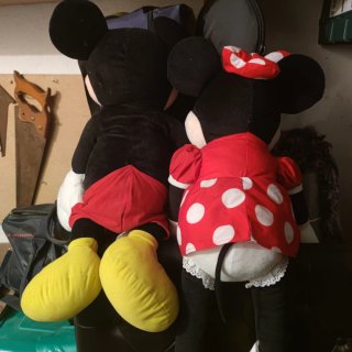 Muñecos Mickey y Minnie Disney