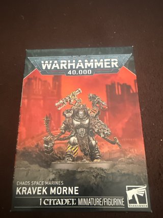 Warhammer 40,000 Kravek Morne