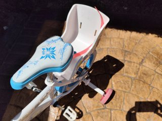 Bicicleta Frozen Niña