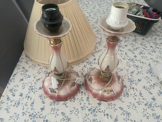 Lámparas de mesa vintage (2 unidades)