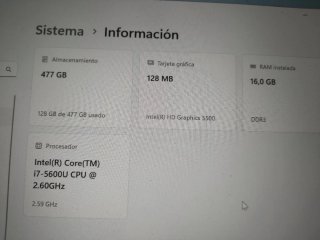 Portátil Dell Latitude E7450 i7 14 500gb