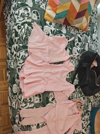 Ropa de ballet rosa 4 - 5 años