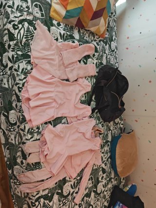 Ropa de ballet rosa 4 - 5 años