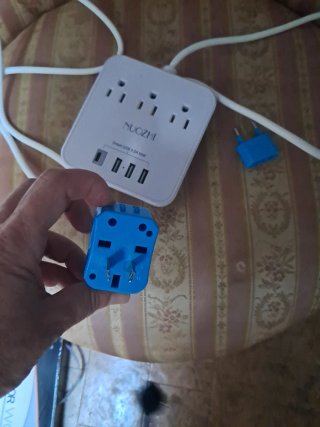 Regleta Enchufe Universal con USB
