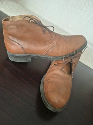 Botines Guy Laroche Piel Marrón Talla 42