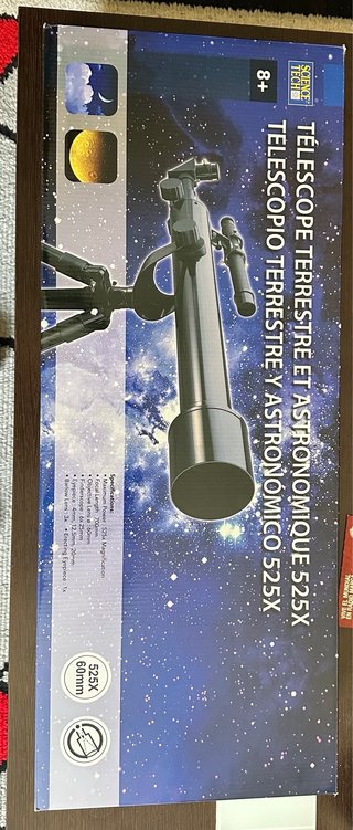 Telescopio Terrestre y Astronómico 525X