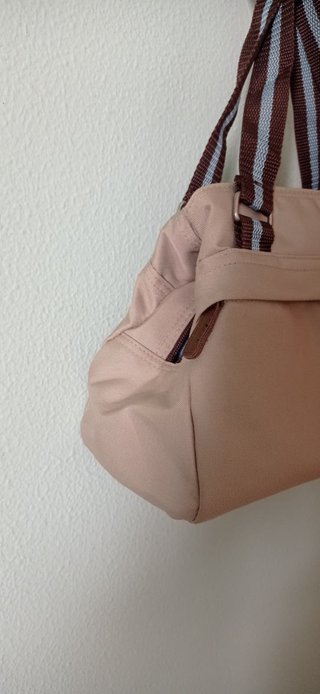 Bolso de mano Vichy color Beige