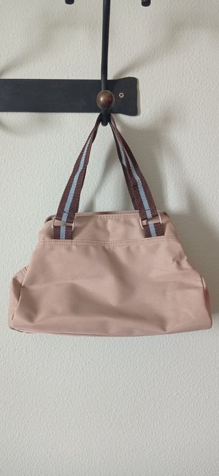 Bolso de mano Vichy color Beige
