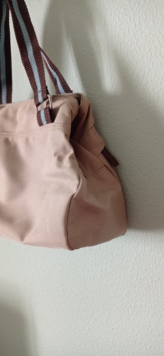 Bolso de mano Vichy color Beige