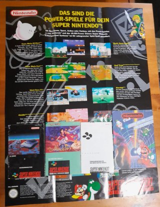 ✅️ Super Nintendo Rare Set Disney Aladdin Completo