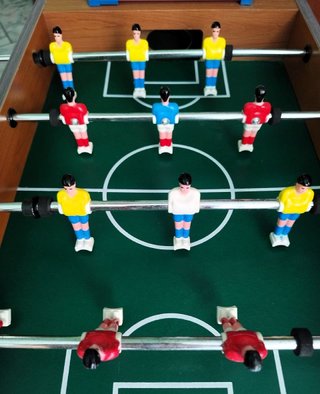Calcio Balilla Tavolo Legno