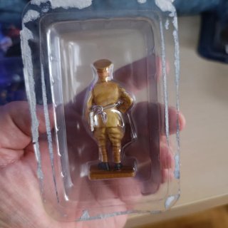 Figura Sargento Aviación Gran Bretaña Plomo