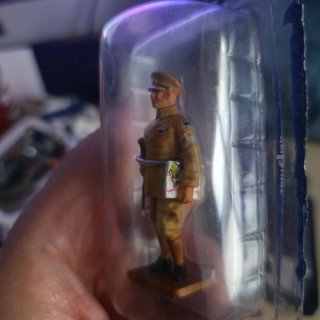 Figura Sargento Aviación Gran Bretaña Plomo