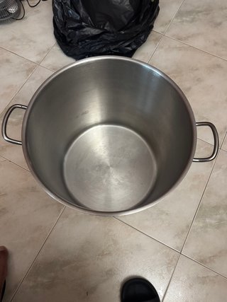 Olla industrial acero inoxidable