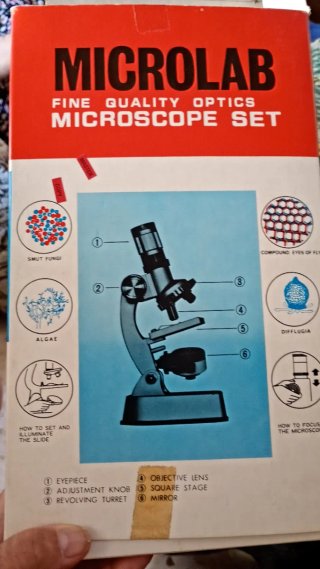 Microlab Microscope Set para niños