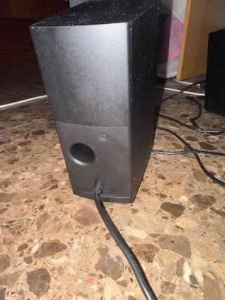 Altavoces Bose Negros